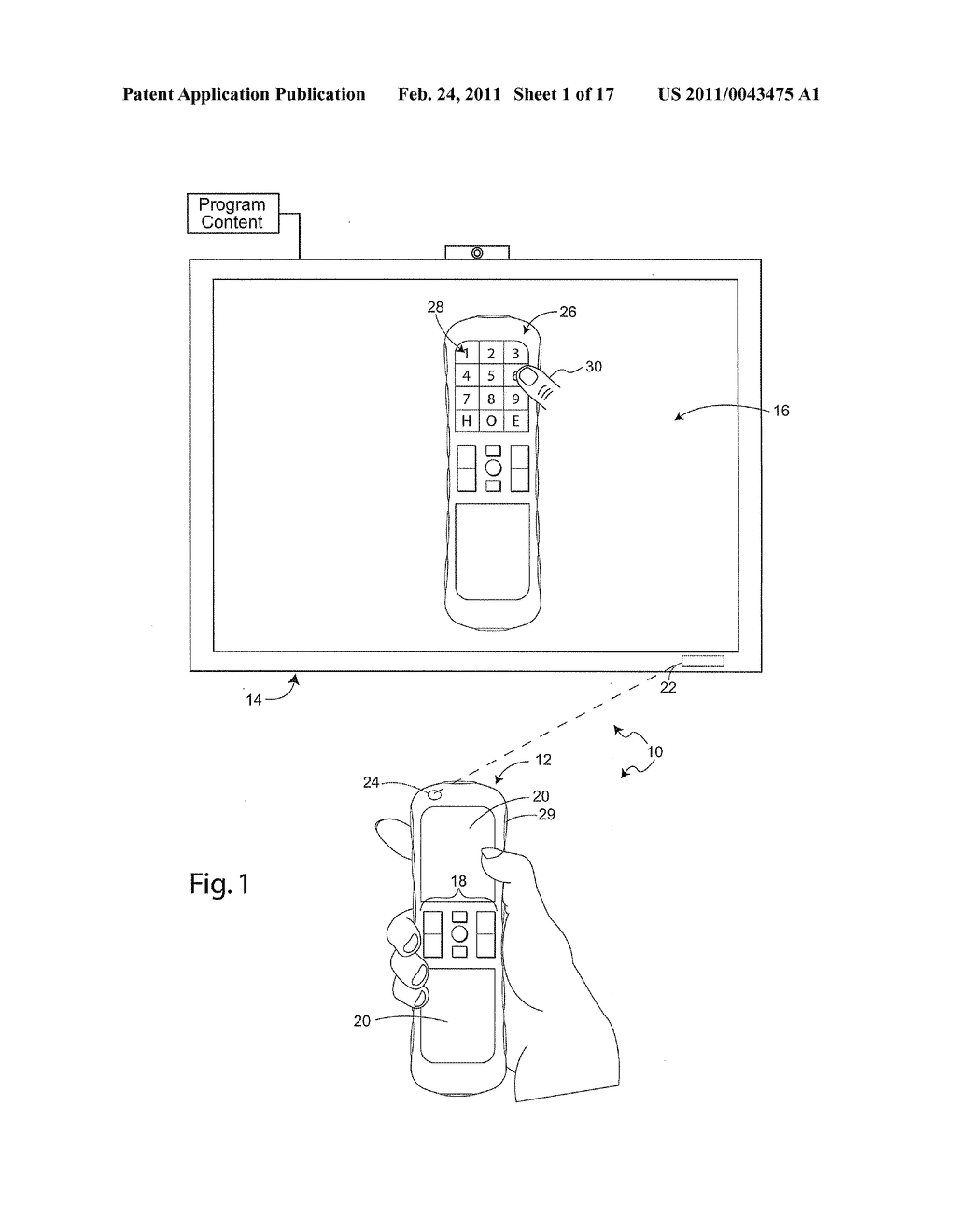 METHOD AND SYSTEM OF IDENTIFYING A USER OF A HANDHELD DEVICE - diagram, schematic, and image 02