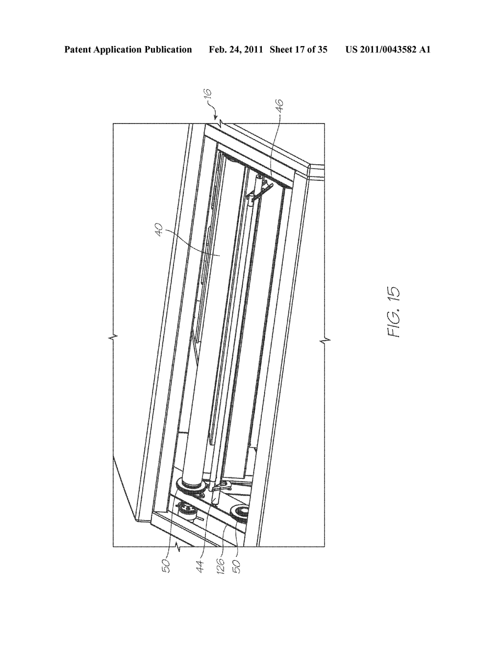 CONTINUOUS WEB PRINTER WITH AUTOMATED WEB THREADING MECHANISM - diagram, schematic, and image 18