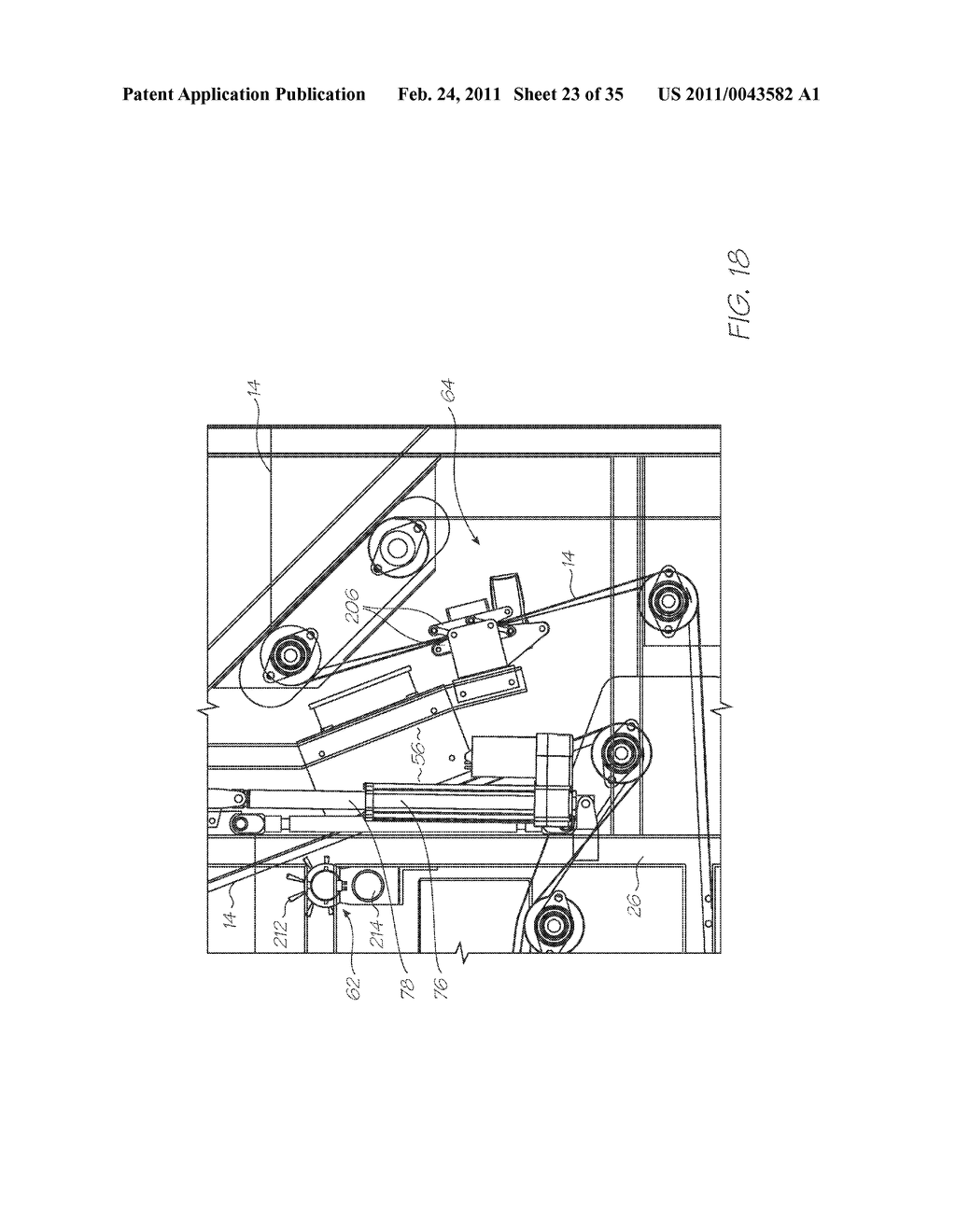 CONTINUOUS WEB PRINTER WITH AUTOMATED WEB THREADING MECHANISM - diagram, schematic, and image 24