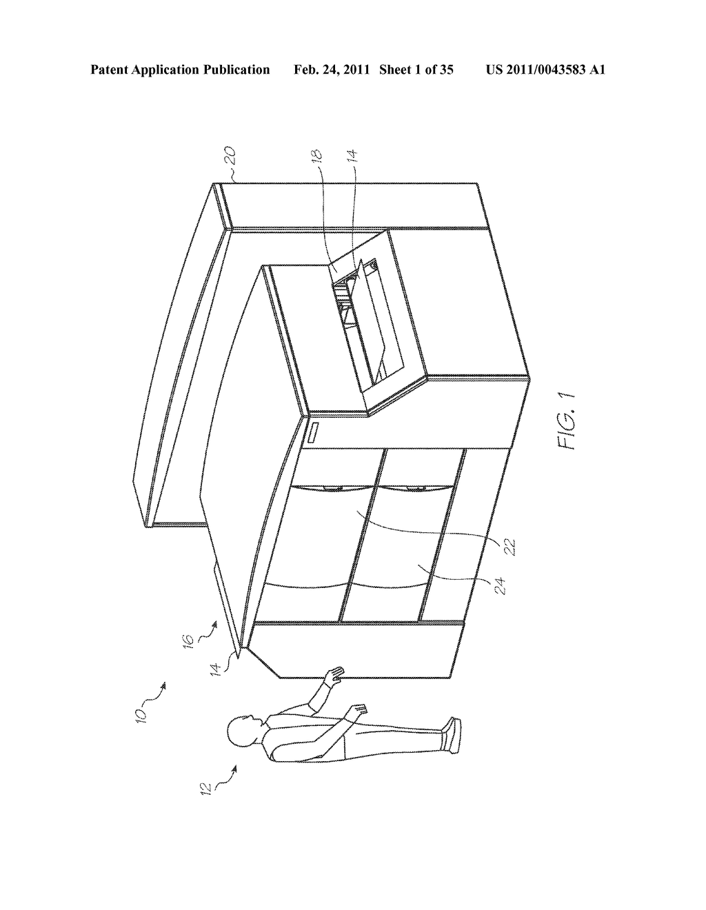 CONTINUOUS WEB PRINTER WITH AIR PLATEN - diagram, schematic, and image 02