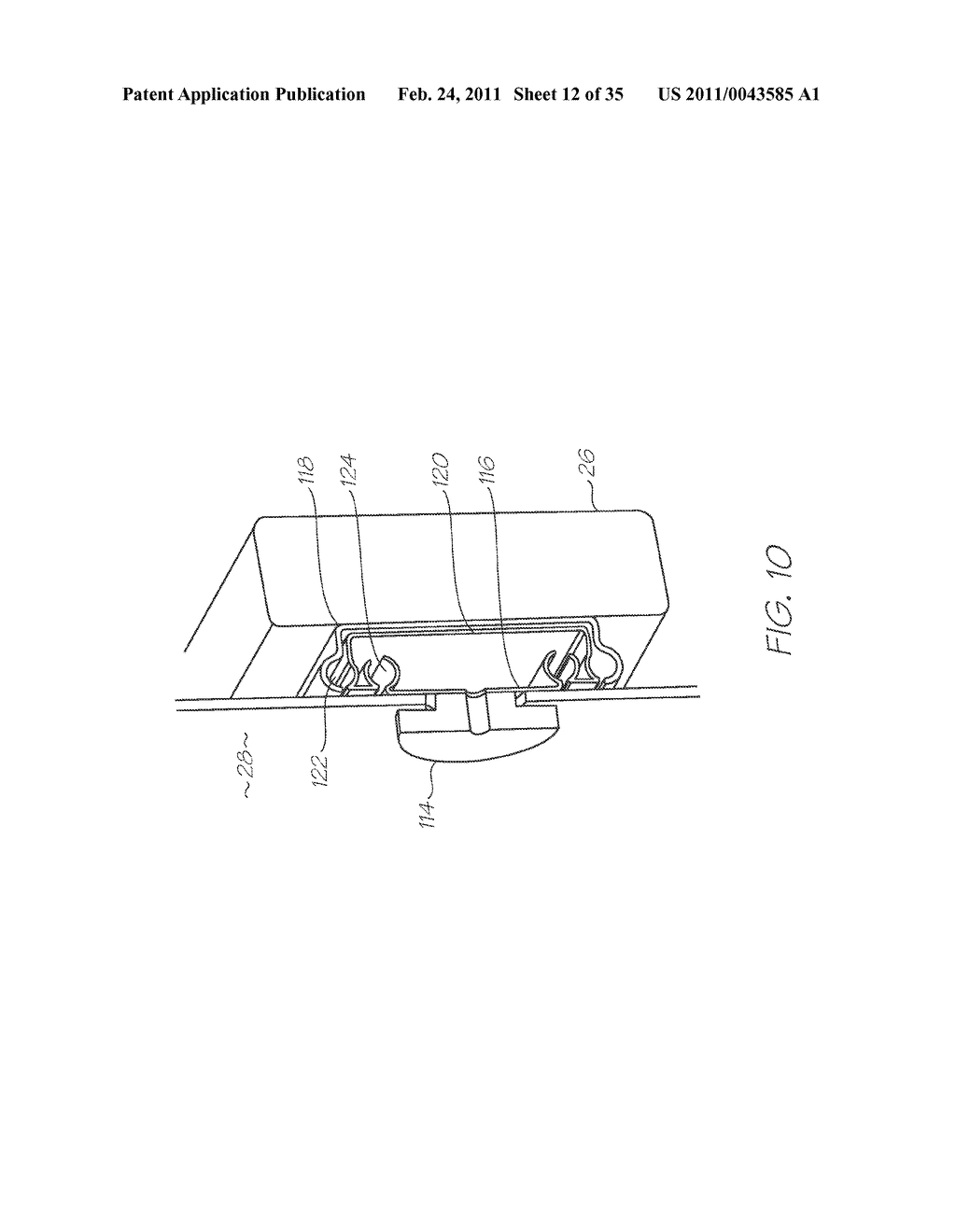 CONTINUOUS WEB PRINTER WITH UPPER AND LOWER PRINT ZONES FOR OPPOSING SIDES OF WEB - diagram, schematic, and image 13