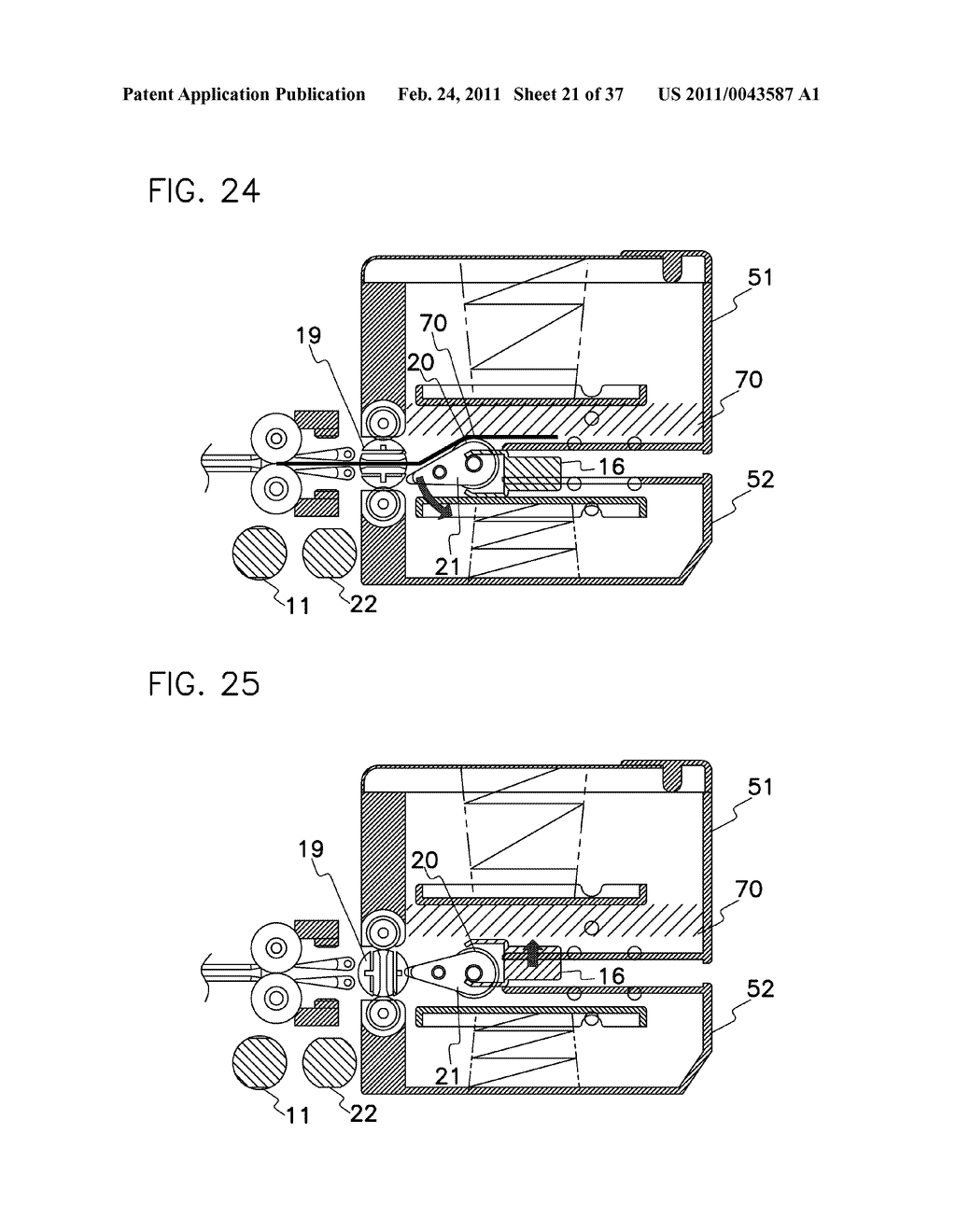 CARD PRINTER AND CARD PRINTING/STACKING DEVICE - diagram, schematic, and image 22