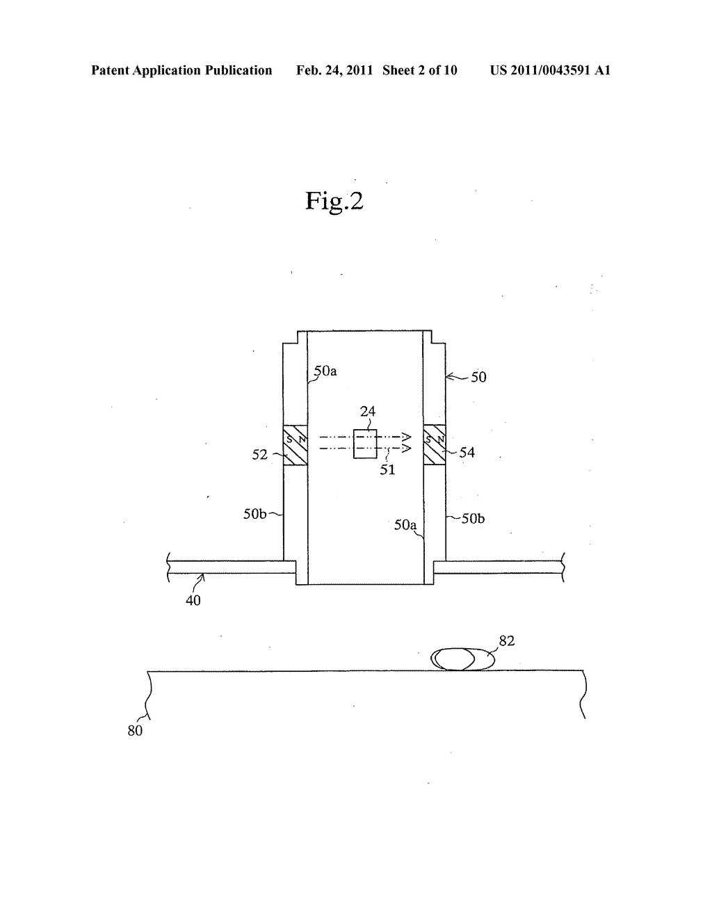 Printer with ink ribbon - diagram, schematic, and image 03