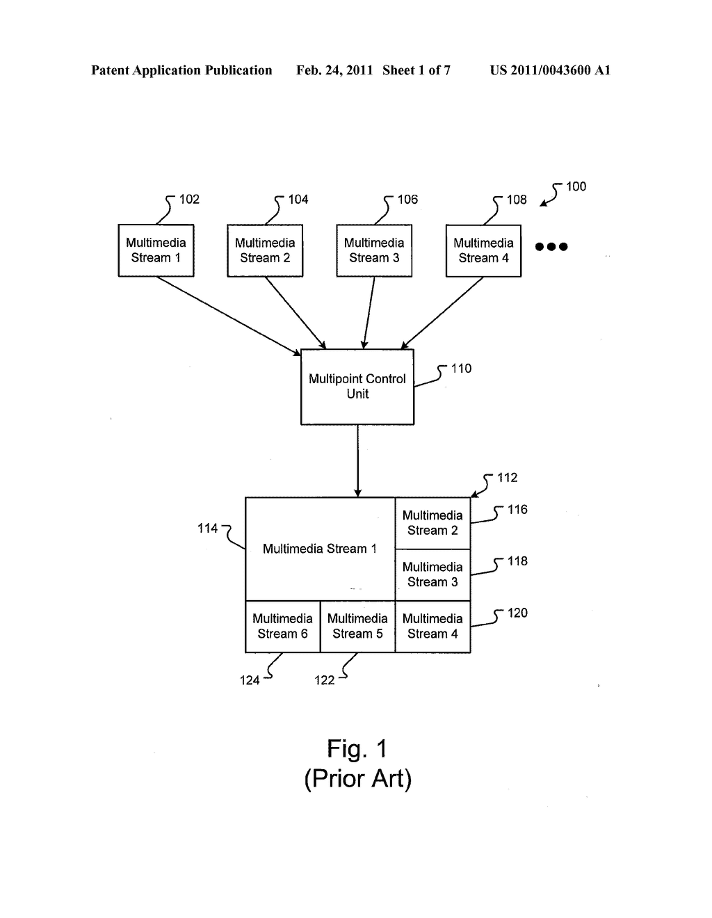 Flexible Decomposition and Recomposition of Multimedia Conferencing Streams Using Real-Time Control Information - diagram, schematic, and image 02