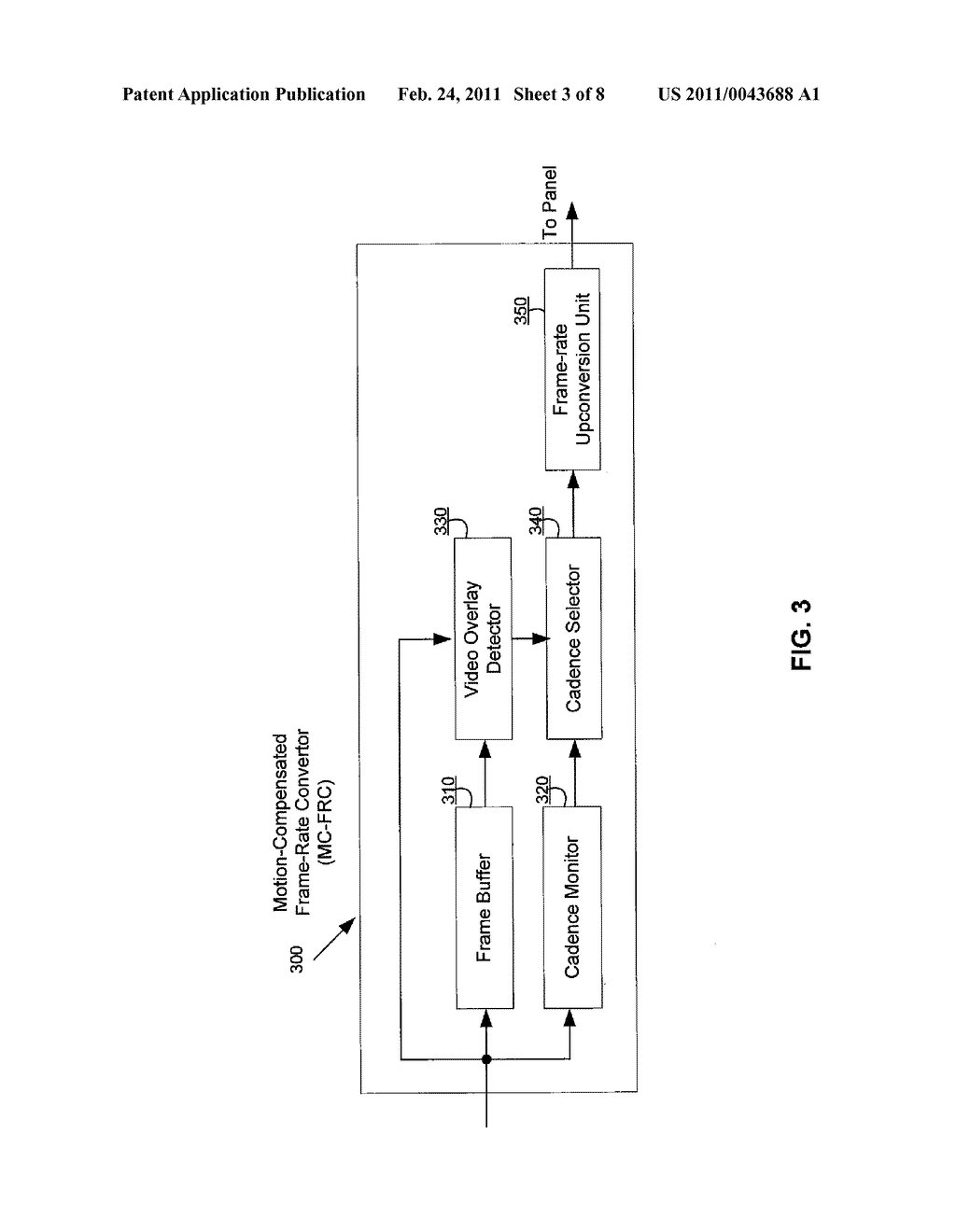 METHOD AND SYSTEM FOR VIDEO OVERLAY ON FILM DETECTION ON PROGRESSIVE VIDEO INPUT - diagram, schematic, and image 04