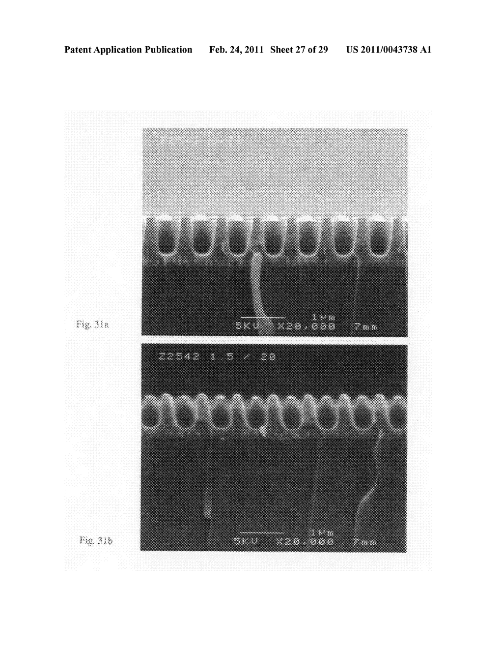 Liquid crystal device including an alignment grating with breaks therein - diagram, schematic, and image 28