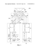 Projector diagram and image