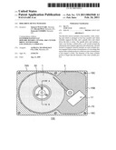 DISK DRIVE DEVICE WITH HUB diagram and image