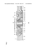 DISK DRIVE DEVICE WITH HUB diagram and image