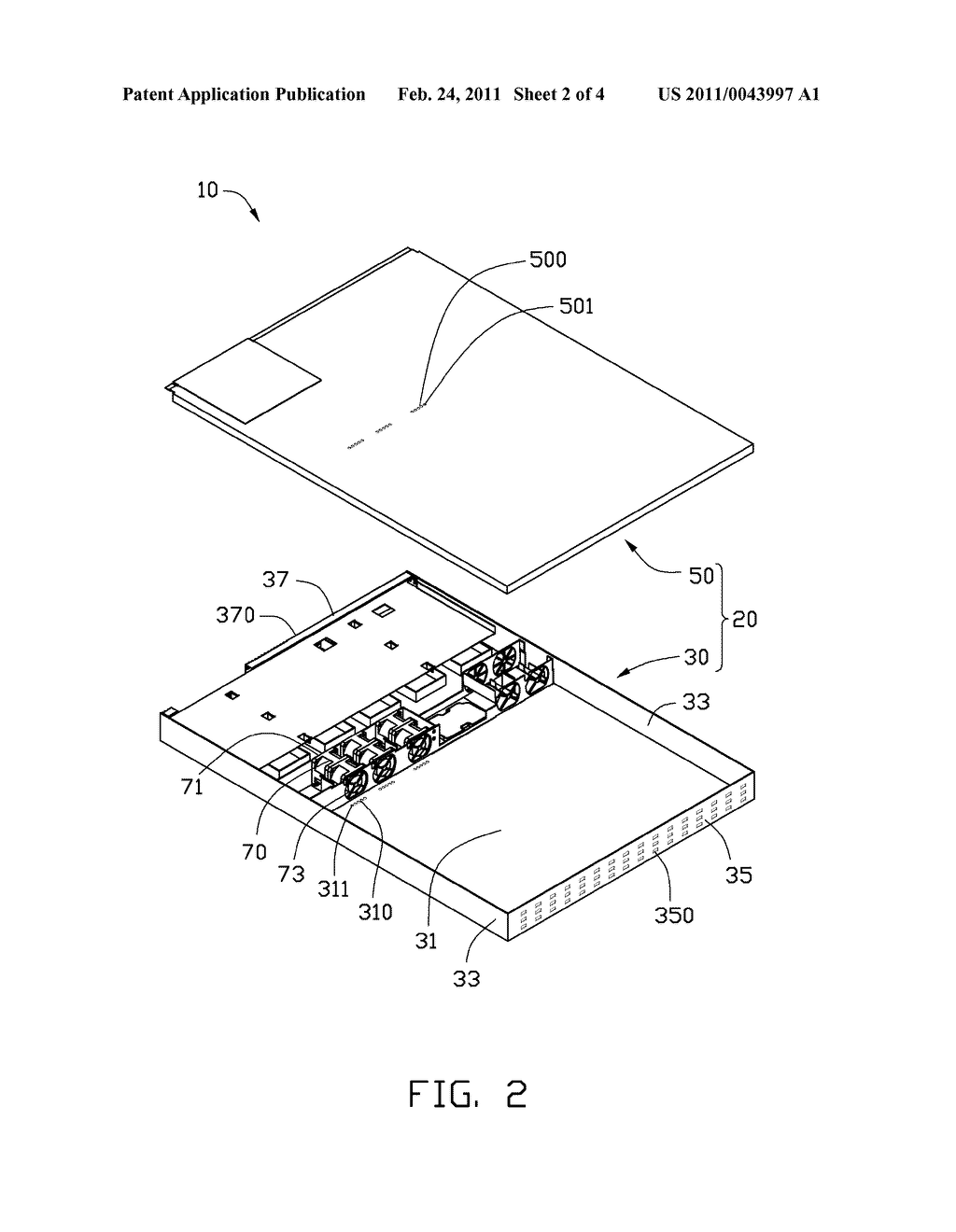 COOLING SYSTEM AND ELECTRONIC DEVICE USING THE SAME - diagram, schematic, and image 03