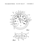 THREE DIMENSIONAL IMAGE DIAL FOR INSTRUMENT CLUSTER diagram and image