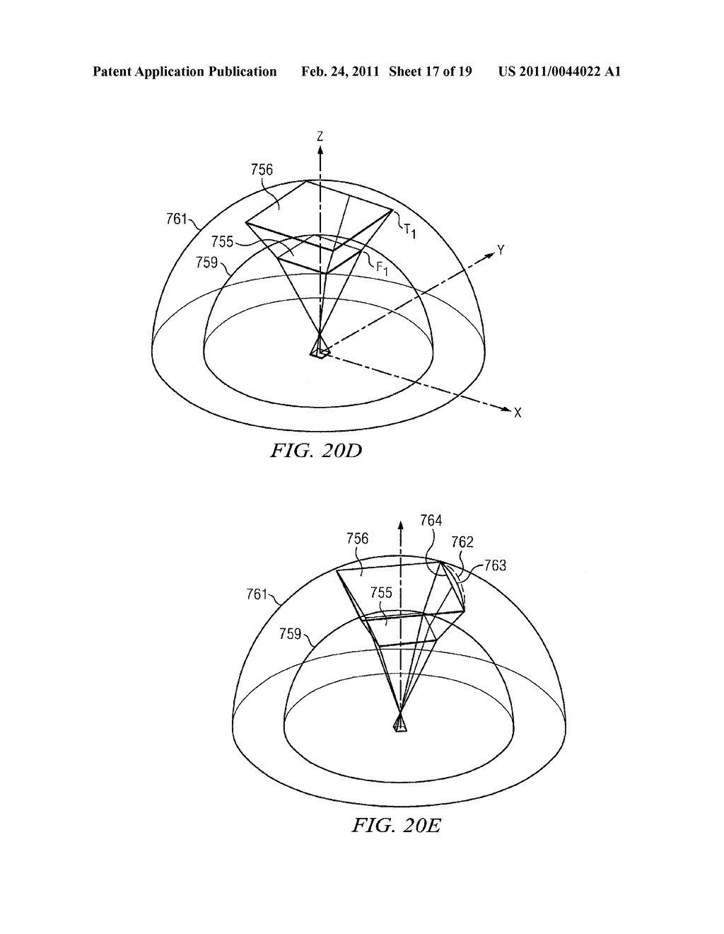 SYSTEM AND METHOD FOR A PHOSPHOR COATED LENS - diagram, schematic, and image 18