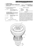 LED LAMP CONSTRUCTION WITH INTEGRAL APPEARANCE diagram and image