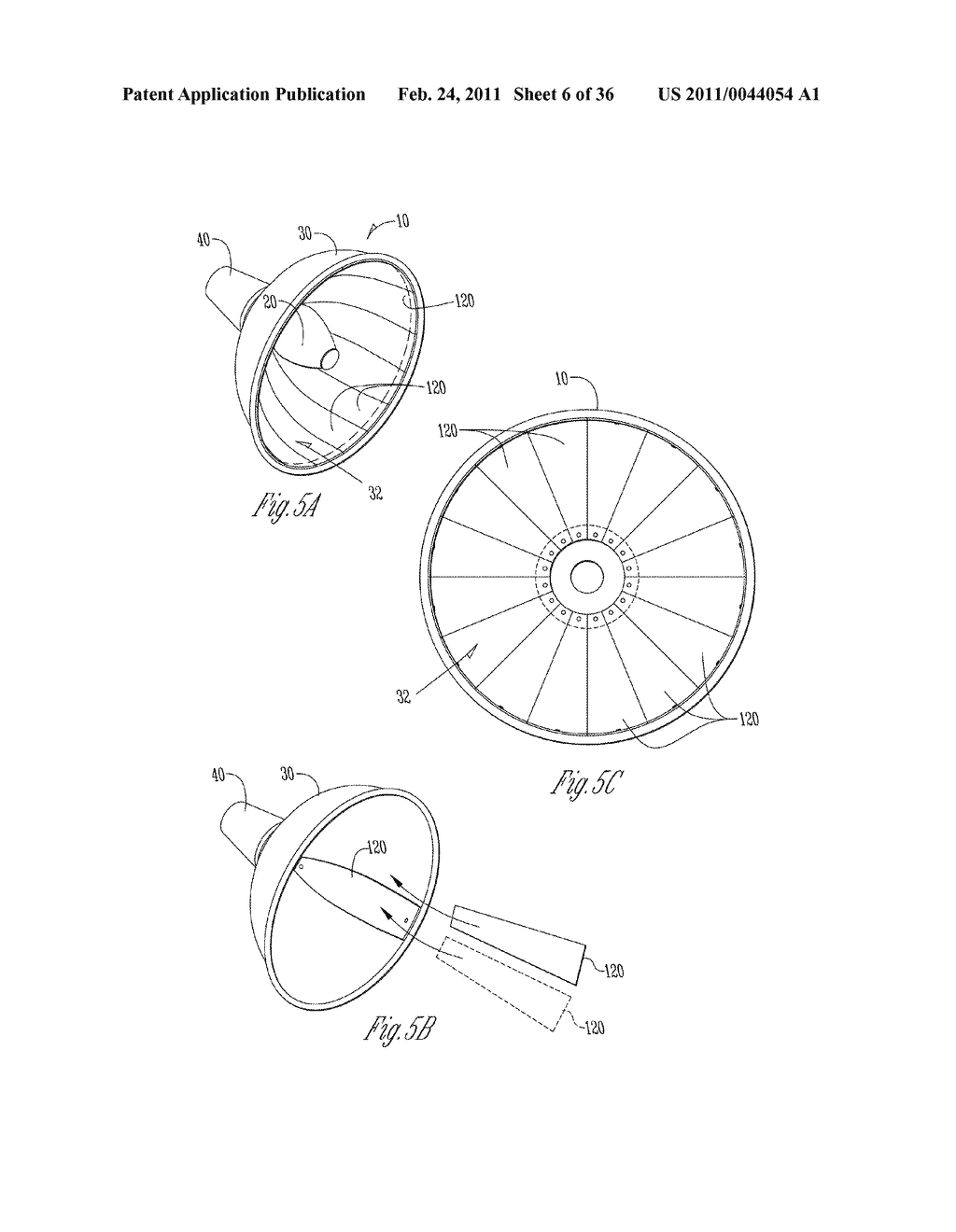 MODIFIED REFLECTOR SURFACE TO REDIRECT OFF-FIELD SIDE LIGHT ONTO FIELD - diagram, schematic, and image 07