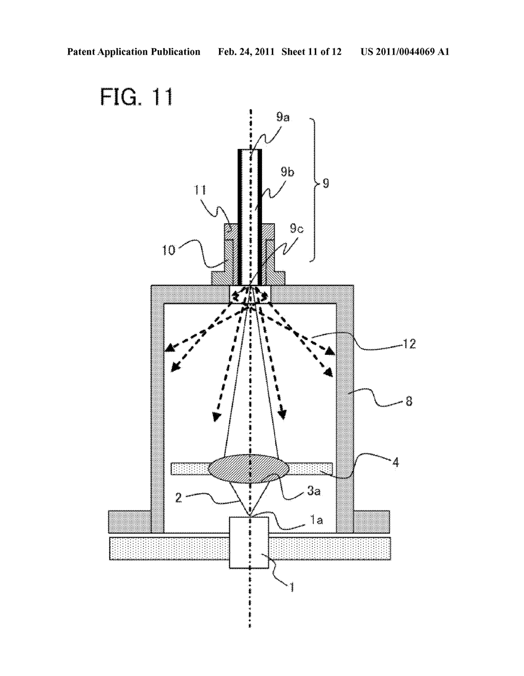 LIGHT SOURCE DEVICE AND METHOD OF PRODUCING THE SAME - diagram, schematic, and image 12