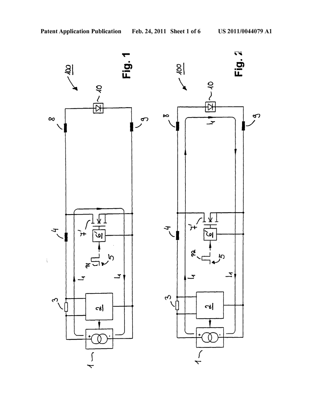 Circuit and Method for Controlling the Power Supply of a Consumer with Current Pulses Having Steep Flanks - diagram, schematic, and image 02