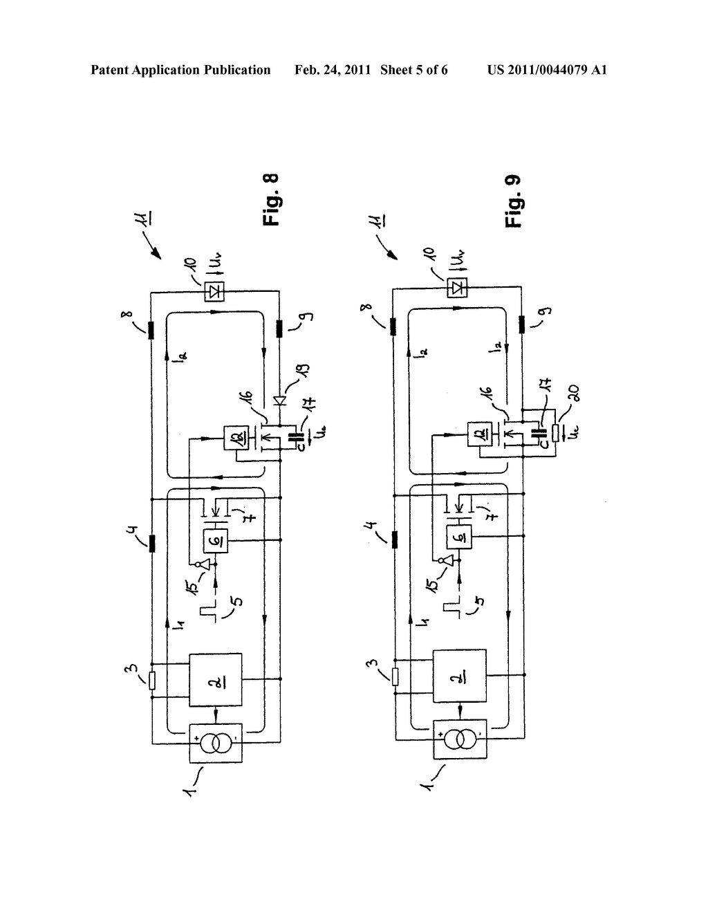 Circuit and Method for Controlling the Power Supply of a Consumer with Current Pulses Having Steep Flanks - diagram, schematic, and image 06