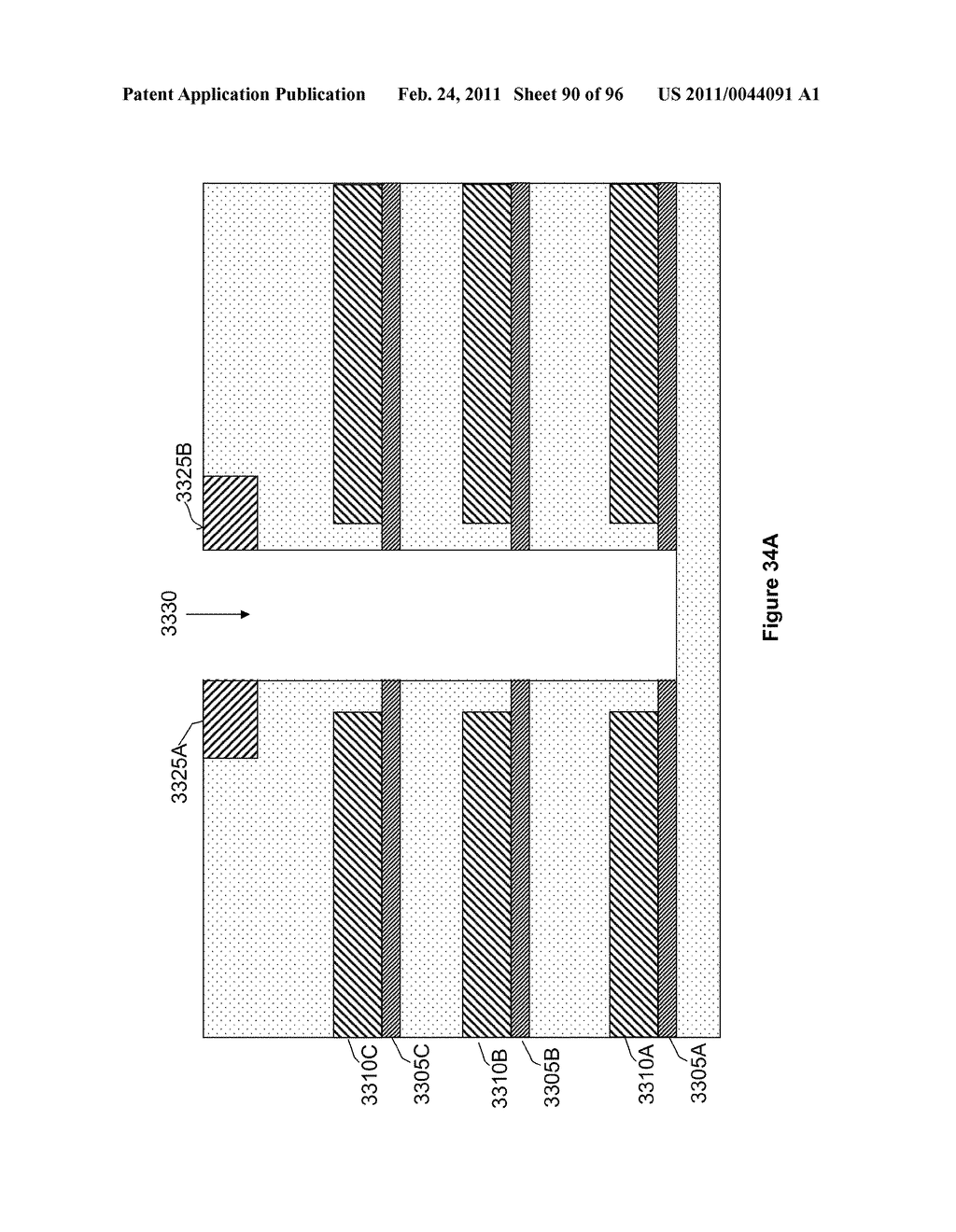 TWO-TERMINAL NANOTUBE DEVICES AND SYSTEMS AND METHODS OF MAKING SAME - diagram, schematic, and image 91