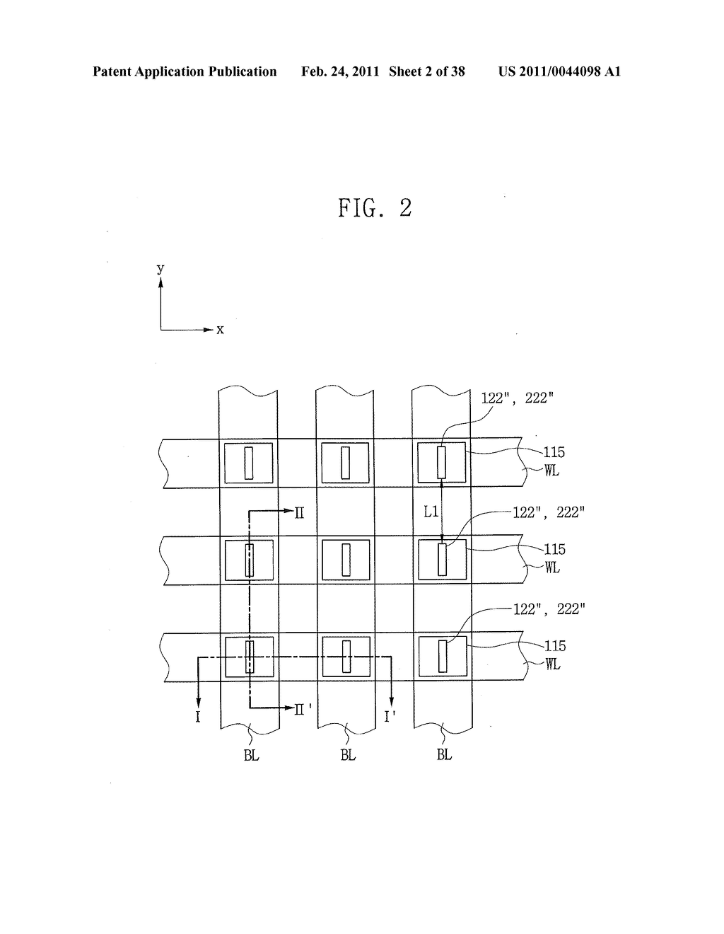 Nonvolatile Memory Cells Having Phase Changeable Patterns Therein for Data Storage - diagram, schematic, and image 03