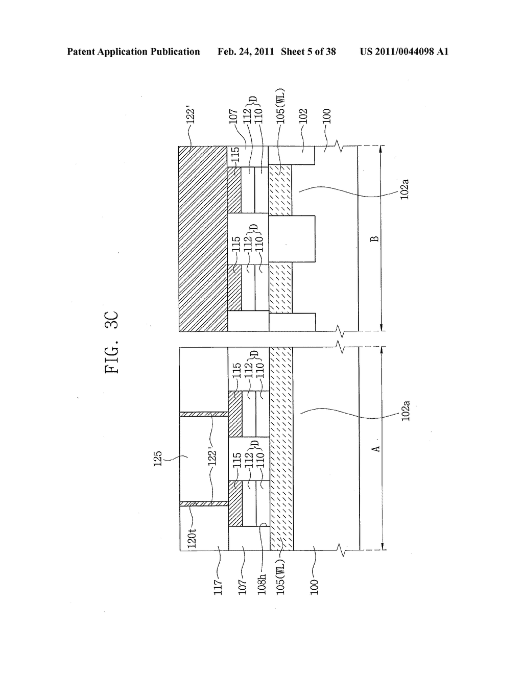 Nonvolatile Memory Cells Having Phase Changeable Patterns Therein for Data Storage - diagram, schematic, and image 06