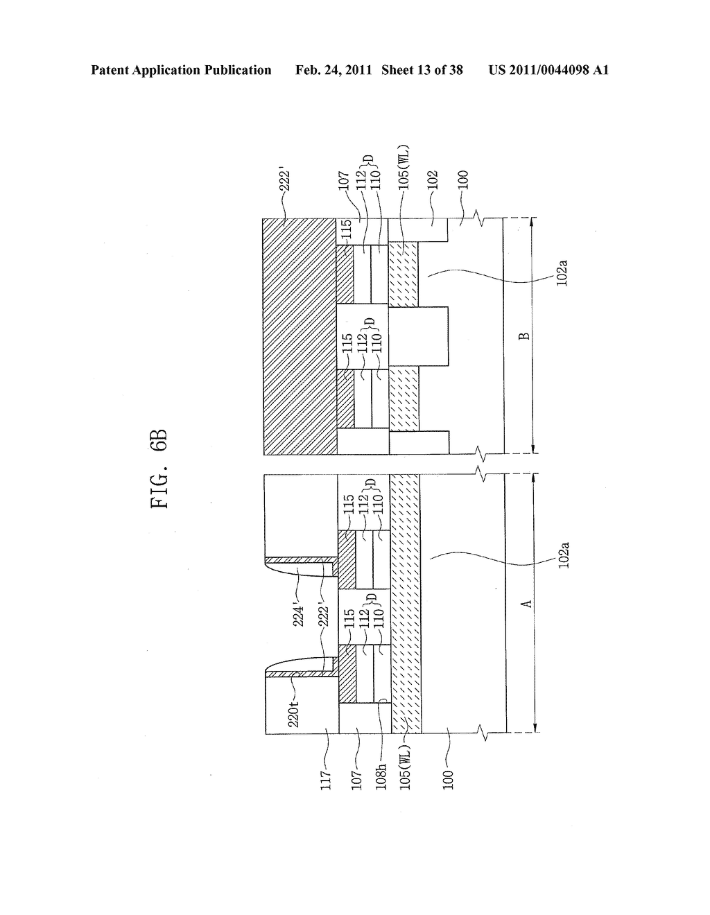 Nonvolatile Memory Cells Having Phase Changeable Patterns Therein for Data Storage - diagram, schematic, and image 14