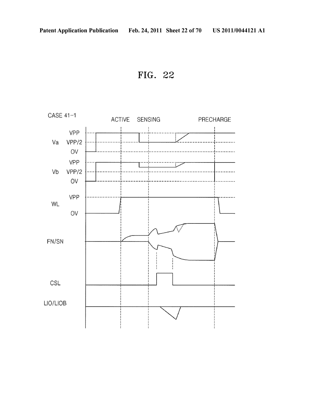 SEMICONDUCTOR MEMORY DEVICE HAVING DEVICE FOR CONTROLLING BIT LINE LOADING AND IMPROVING SENSING EFFICIENCY OF BIT LINE SENSE AMPLIFIER - diagram, schematic, and image 23