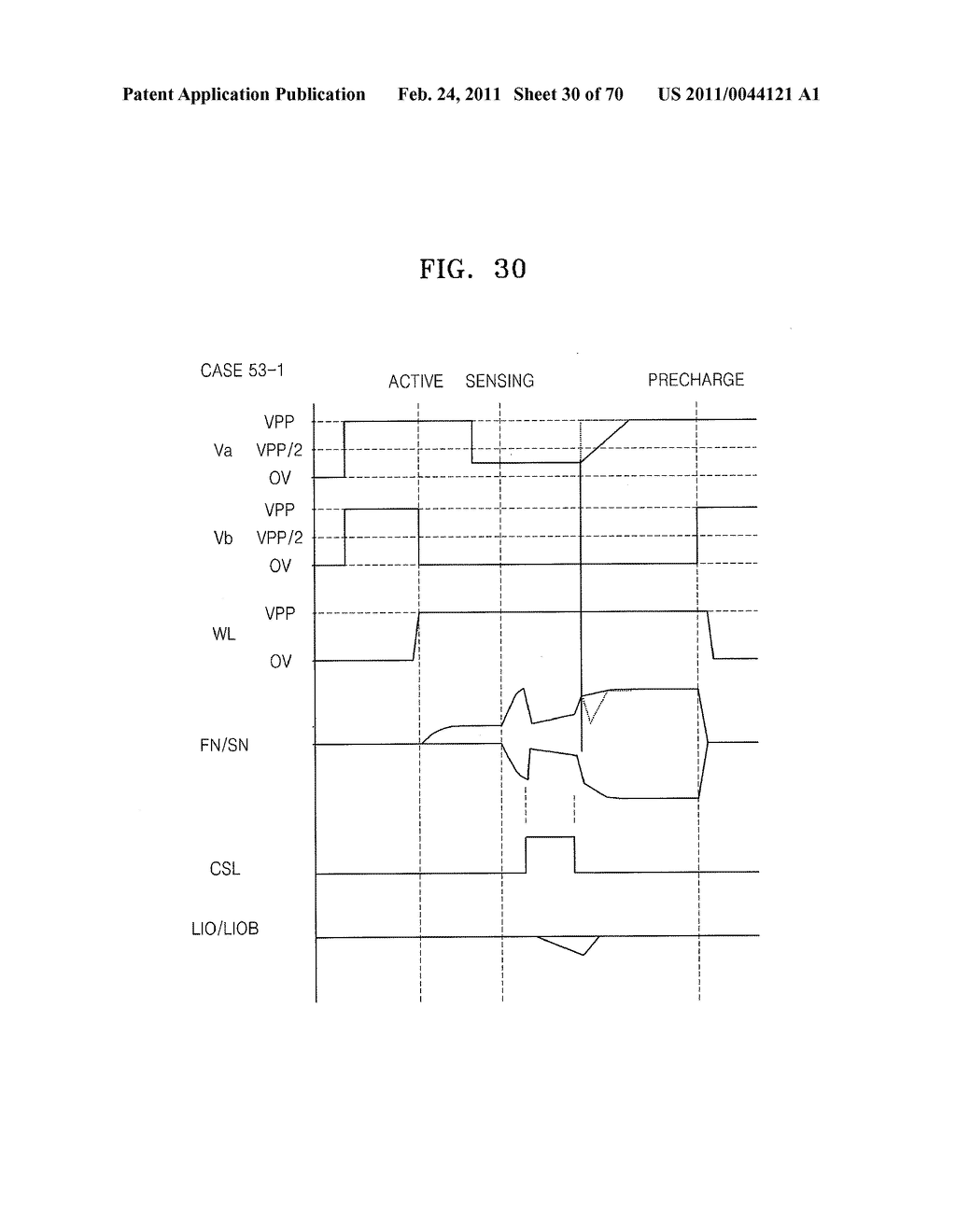 SEMICONDUCTOR MEMORY DEVICE HAVING DEVICE FOR CONTROLLING BIT LINE LOADING AND IMPROVING SENSING EFFICIENCY OF BIT LINE SENSE AMPLIFIER - diagram, schematic, and image 31