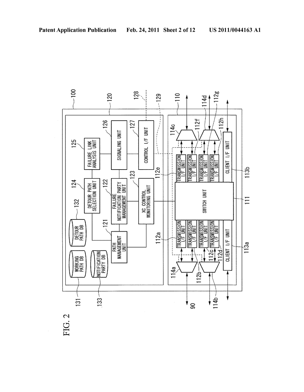 COMMUNICATION NETWORK SYSTEM, COMMUNICATION DEVICE, ROUTE DESIGN DEVICE, AND FAILURE RECOVERY METHOD - diagram, schematic, and image 03