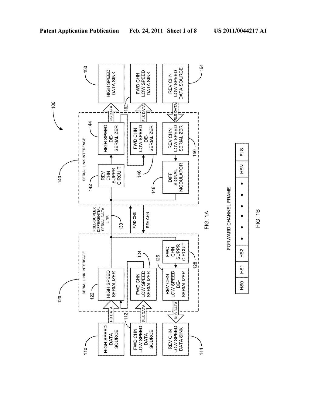 SYSTEM AND METHOD FOR TRANSFERRING DATA OVER FULL-DUPLEX DIFFERENTIAL SERIAL LINK - diagram, schematic, and image 02