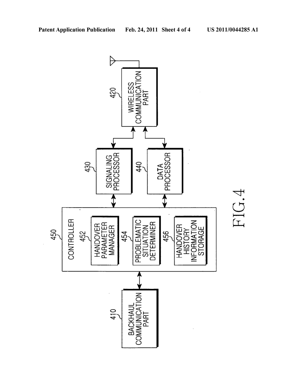 Apparatus and method for handover optimization in broadband wireless communication system - diagram, schematic, and image 05