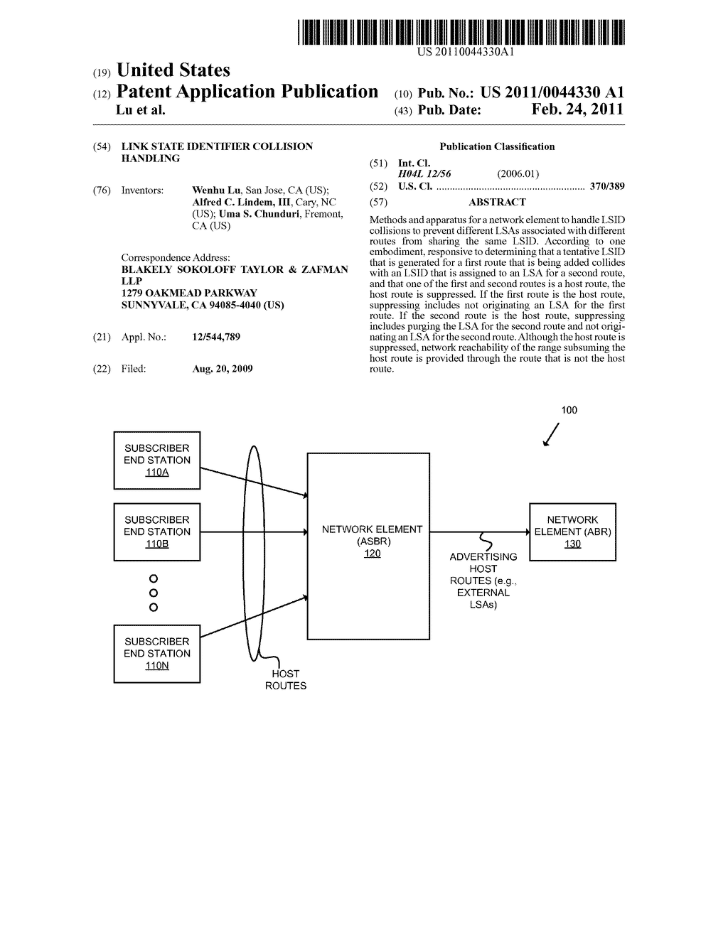 Link State Identifier Collision Handling - diagram, schematic, and image 01