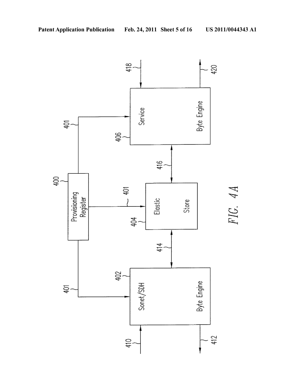 Method and Apparatus for Transceiving Multiple Services Data Simultaneously Over SONET/SDH - diagram, schematic, and image 06