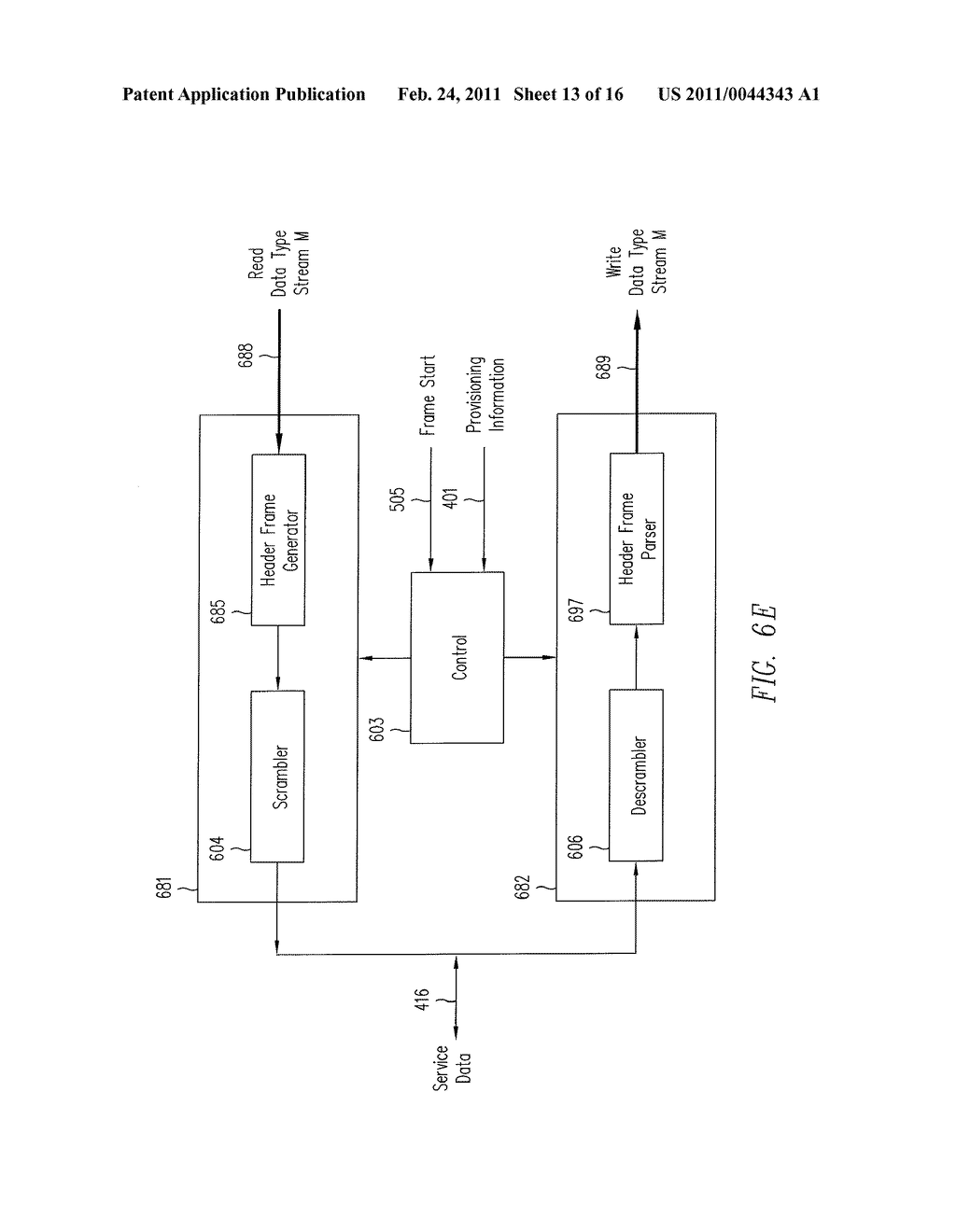 Method and Apparatus for Transceiving Multiple Services Data Simultaneously Over SONET/SDH - diagram, schematic, and image 14