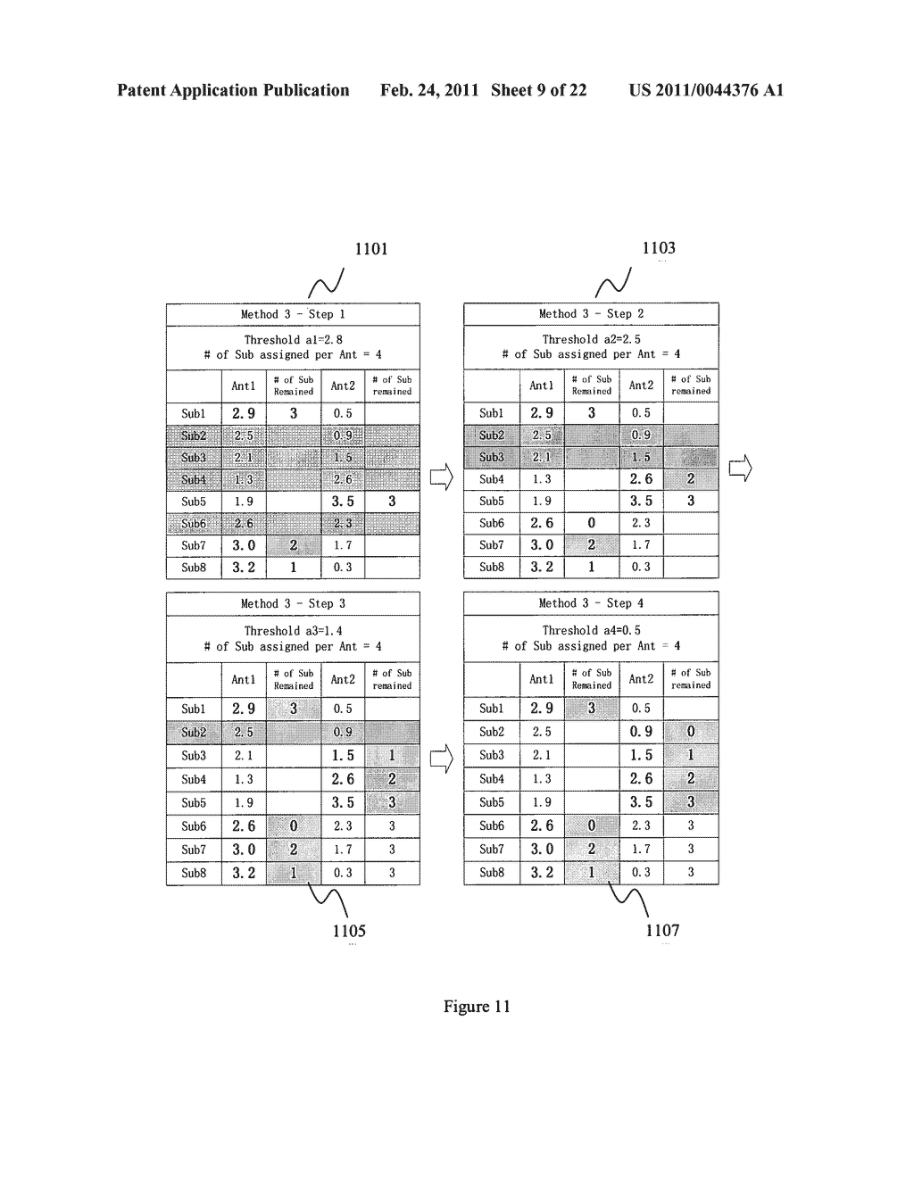 METHOD OF TRANSMITTING DATA TO A RECEIVER - diagram, schematic, and image 10