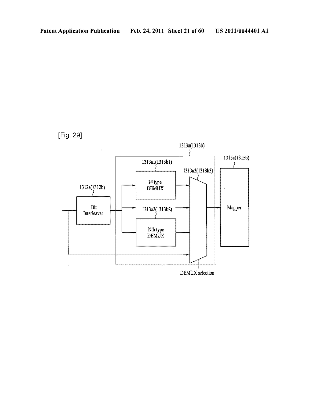 APPARATUS FOR TRANSMITTING AND RECEIVING A SIGNAL AND METHOD OF TRANSMITTING AND RECEIVING A SIGNAL - diagram, schematic, and image 22