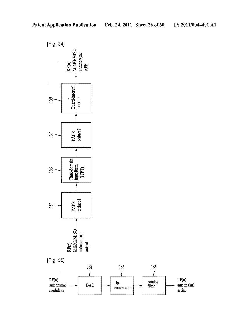 APPARATUS FOR TRANSMITTING AND RECEIVING A SIGNAL AND METHOD OF TRANSMITTING AND RECEIVING A SIGNAL - diagram, schematic, and image 27