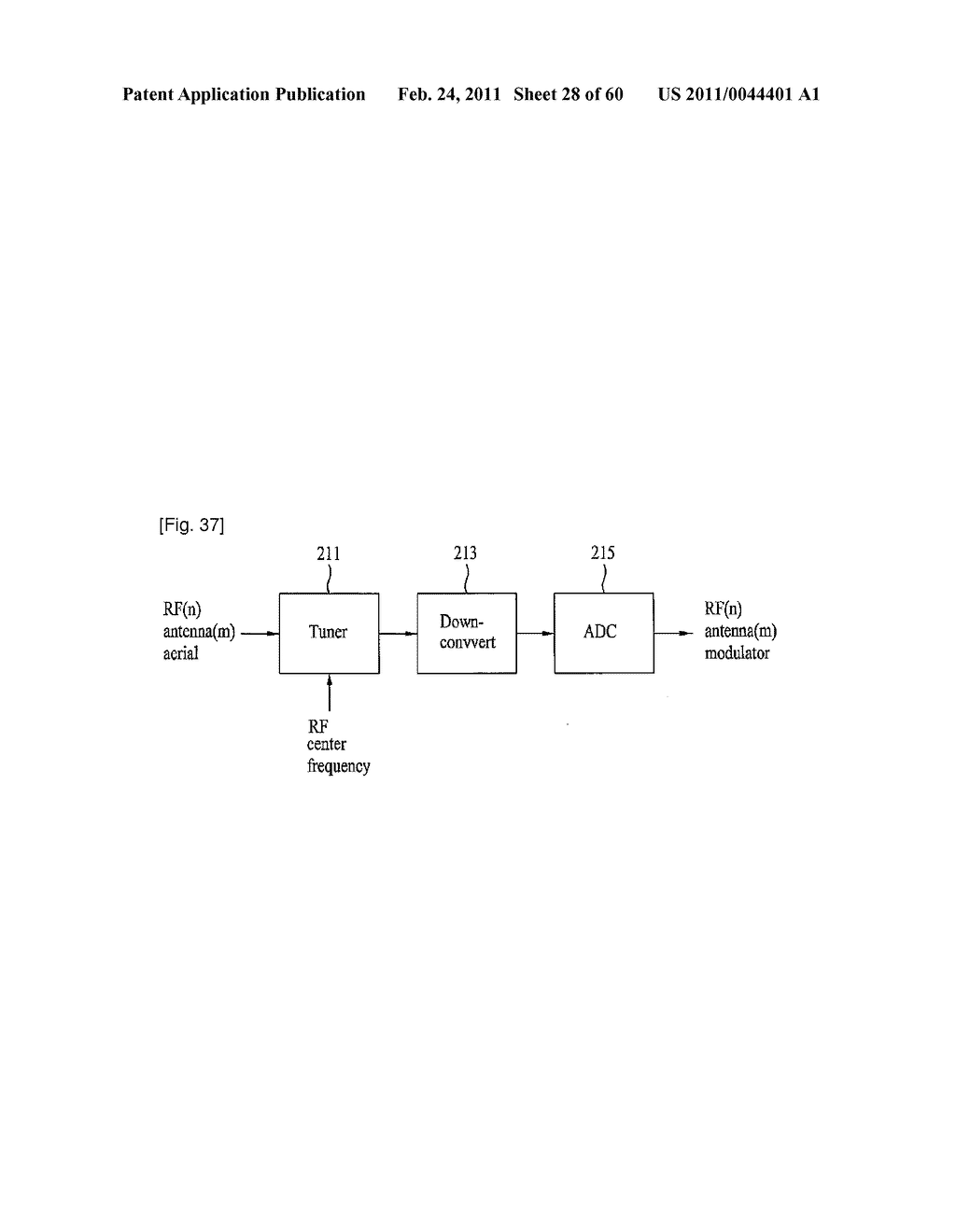 APPARATUS FOR TRANSMITTING AND RECEIVING A SIGNAL AND METHOD OF TRANSMITTING AND RECEIVING A SIGNAL - diagram, schematic, and image 29