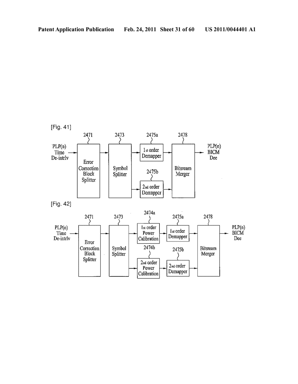 APPARATUS FOR TRANSMITTING AND RECEIVING A SIGNAL AND METHOD OF TRANSMITTING AND RECEIVING A SIGNAL - diagram, schematic, and image 32