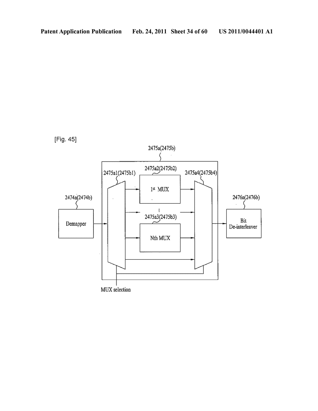 APPARATUS FOR TRANSMITTING AND RECEIVING A SIGNAL AND METHOD OF TRANSMITTING AND RECEIVING A SIGNAL - diagram, schematic, and image 35