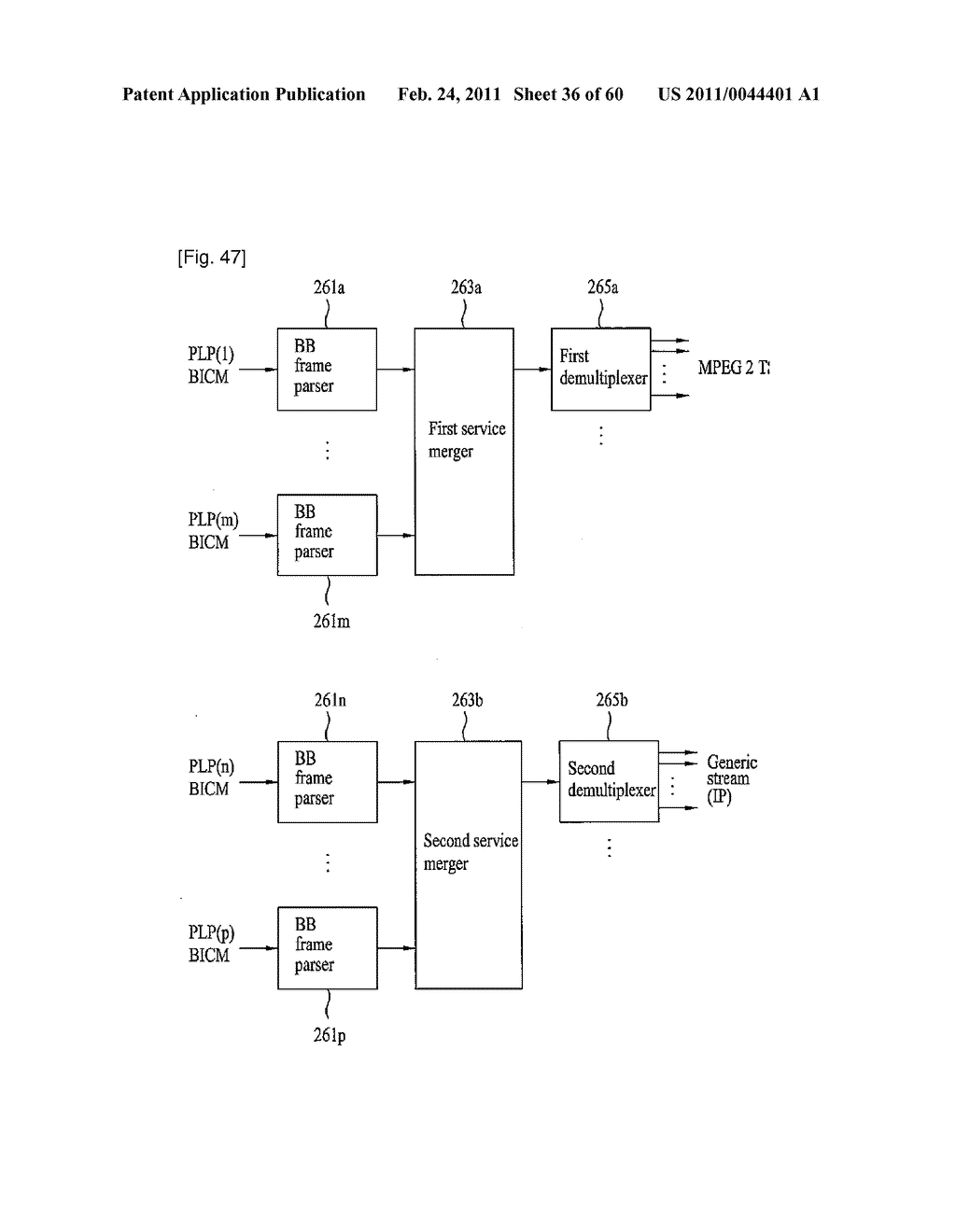 APPARATUS FOR TRANSMITTING AND RECEIVING A SIGNAL AND METHOD OF TRANSMITTING AND RECEIVING A SIGNAL - diagram, schematic, and image 37