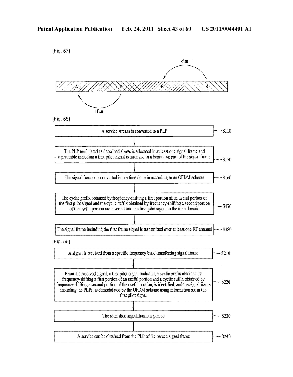 APPARATUS FOR TRANSMITTING AND RECEIVING A SIGNAL AND METHOD OF TRANSMITTING AND RECEIVING A SIGNAL - diagram, schematic, and image 44