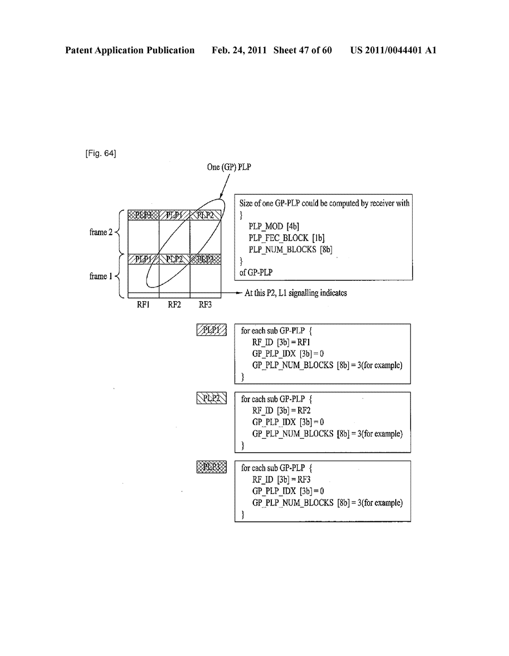 APPARATUS FOR TRANSMITTING AND RECEIVING A SIGNAL AND METHOD OF TRANSMITTING AND RECEIVING A SIGNAL - diagram, schematic, and image 48