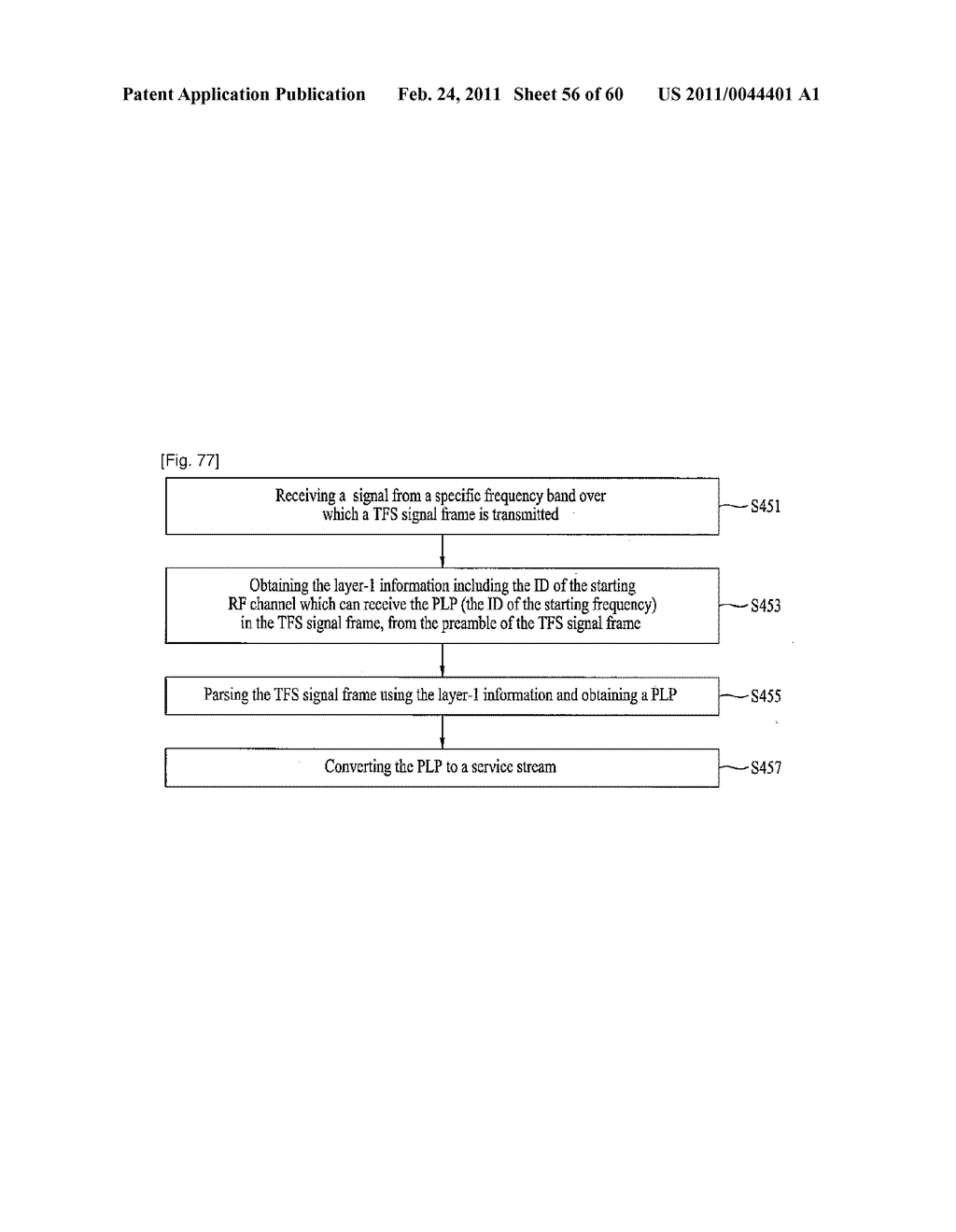 APPARATUS FOR TRANSMITTING AND RECEIVING A SIGNAL AND METHOD OF TRANSMITTING AND RECEIVING A SIGNAL - diagram, schematic, and image 57