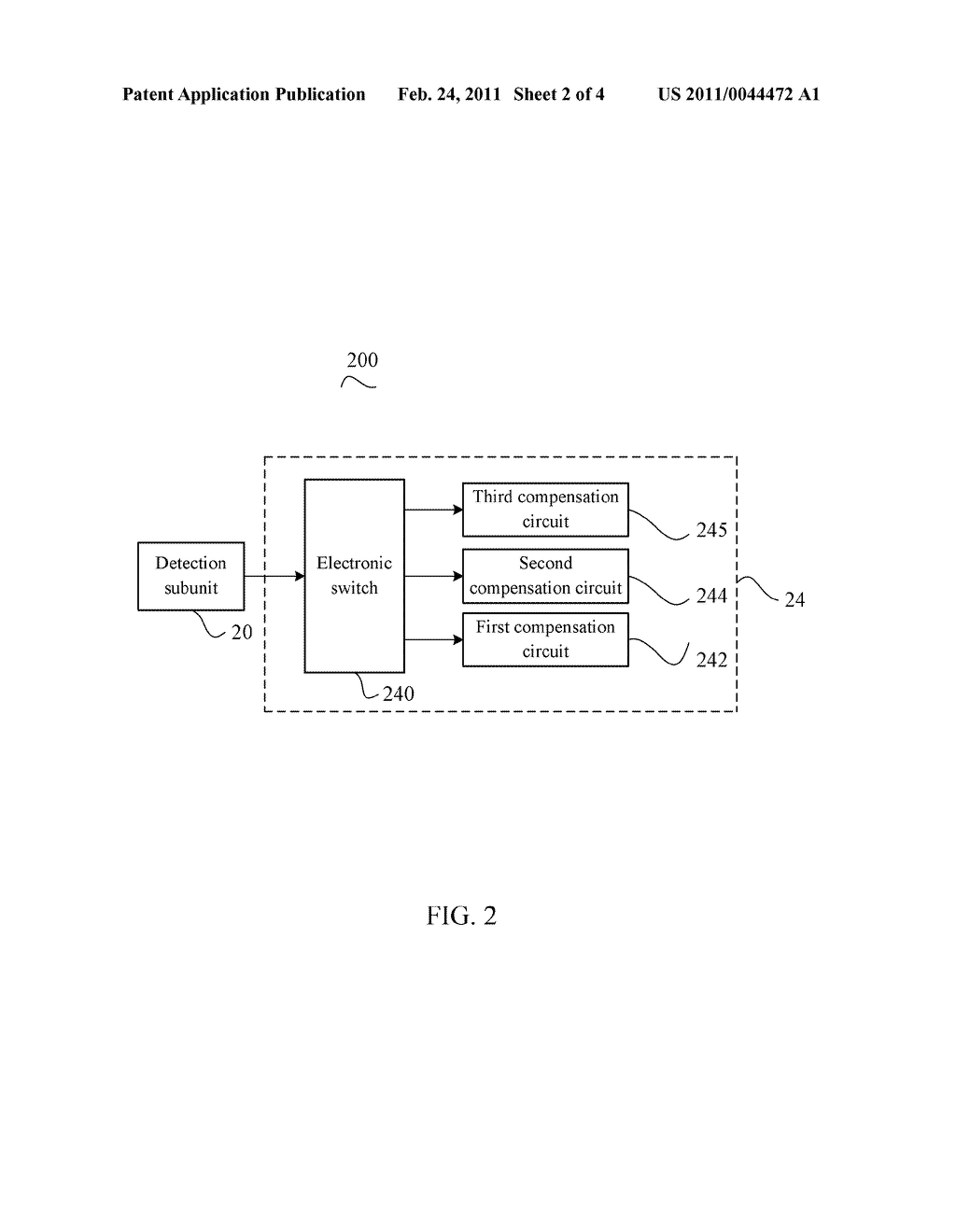 AUDIO COMPENSATION UNIT AND COMPENSATING METHOD AND AUDIO PROCESSING DEVICE THEREOF - diagram, schematic, and image 03