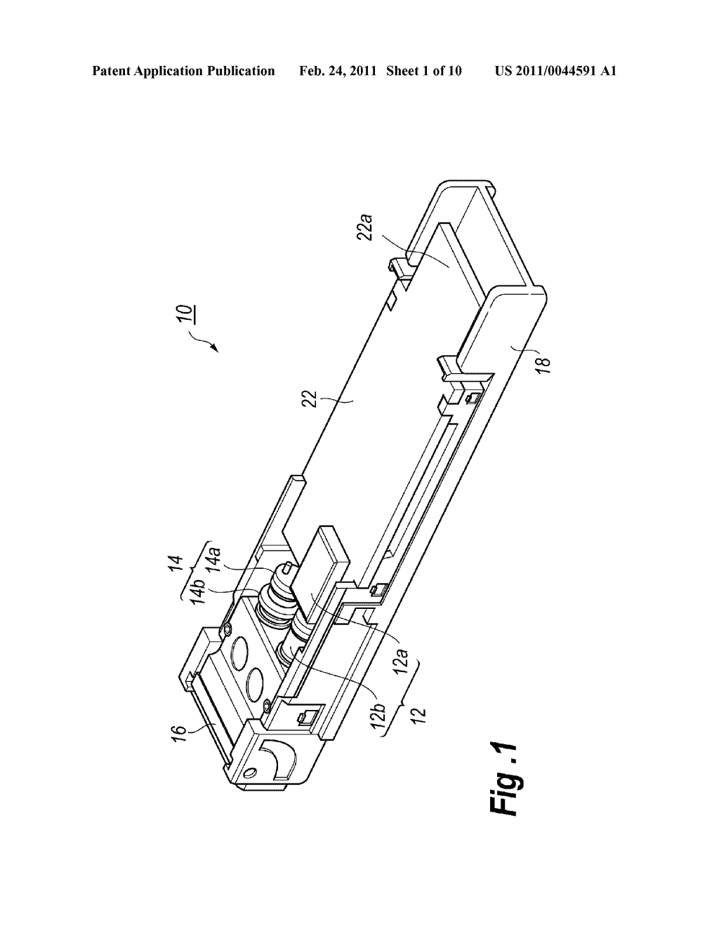 OPTICAL TRANSCEIVER WITH OPTICAL RECEPTACLE SEPARATED FROM FRAME AND PROCESS TO ASSEMBLE THE SAME - diagram, schematic, and image 02