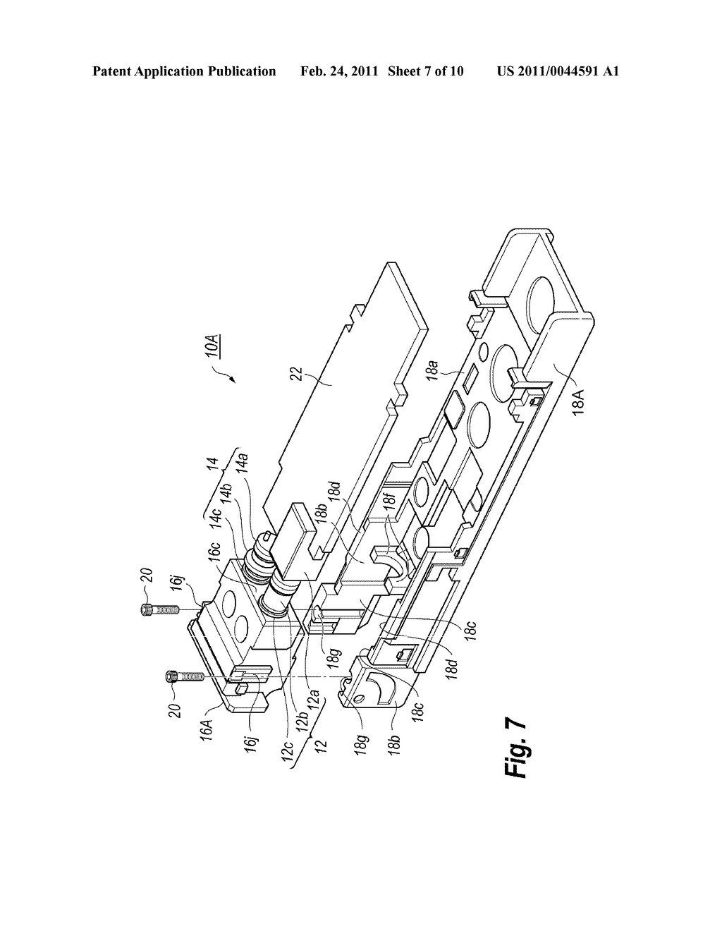 OPTICAL TRANSCEIVER WITH OPTICAL RECEPTACLE SEPARATED FROM FRAME AND PROCESS TO ASSEMBLE THE SAME - diagram, schematic, and image 08