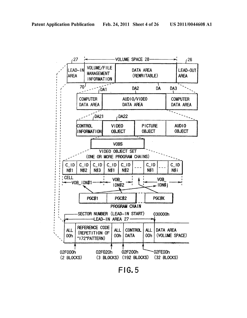 INFORMATION STORAGE MEDIUM AND INFORMATION RECORDING/PLAYBACK SYSTEM - diagram, schematic, and image 05