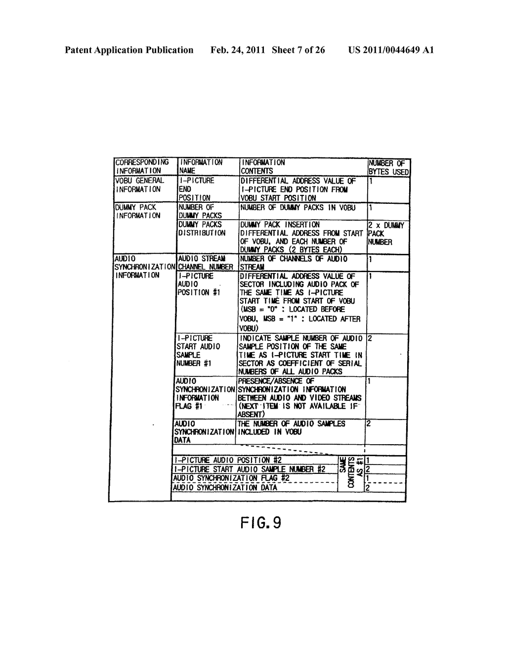 INFORMATION STORAGE MEDIUM AND INFORMATION RECORDING/PLAYBACK SYSTEM - diagram, schematic, and image 08