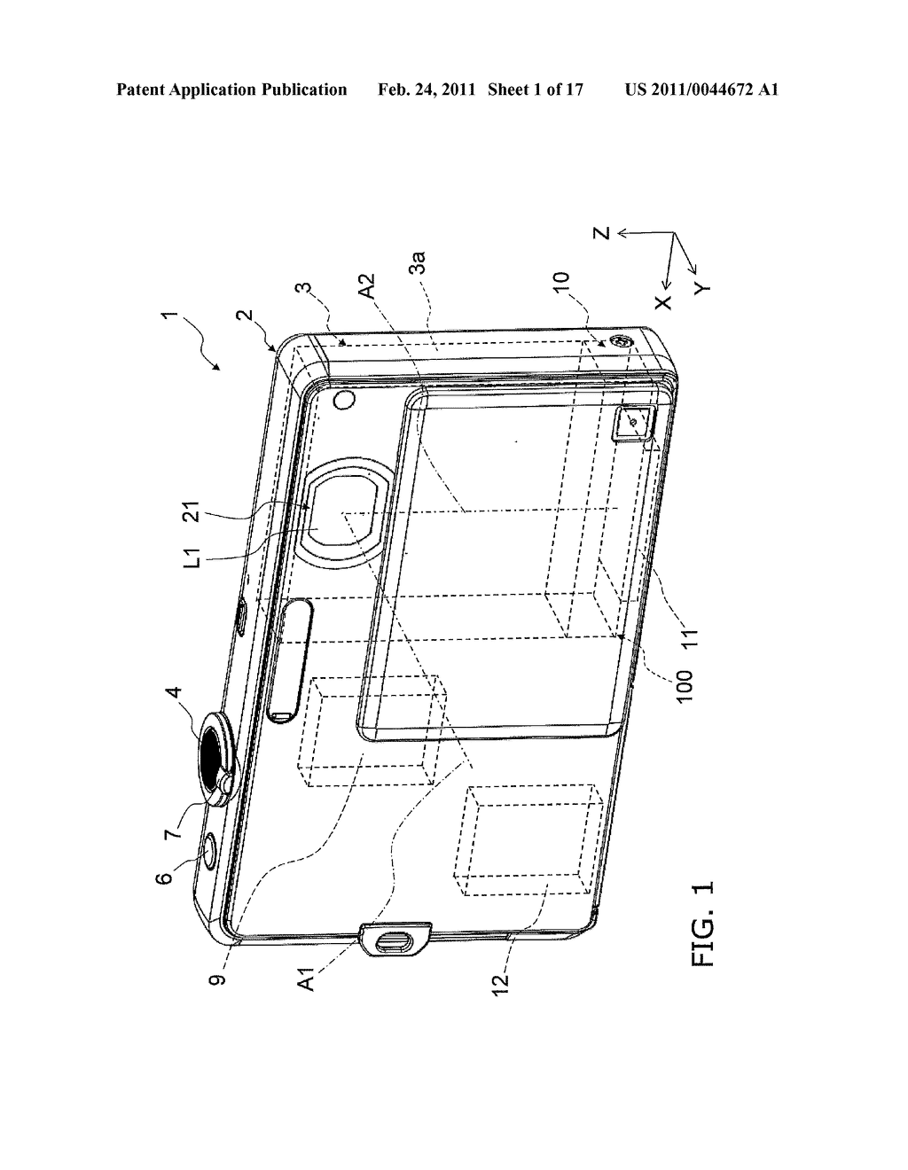 OPTICAL ELEMENT DRIVING DEVICE AND IMAGING DEVICE - diagram, schematic, and image 02