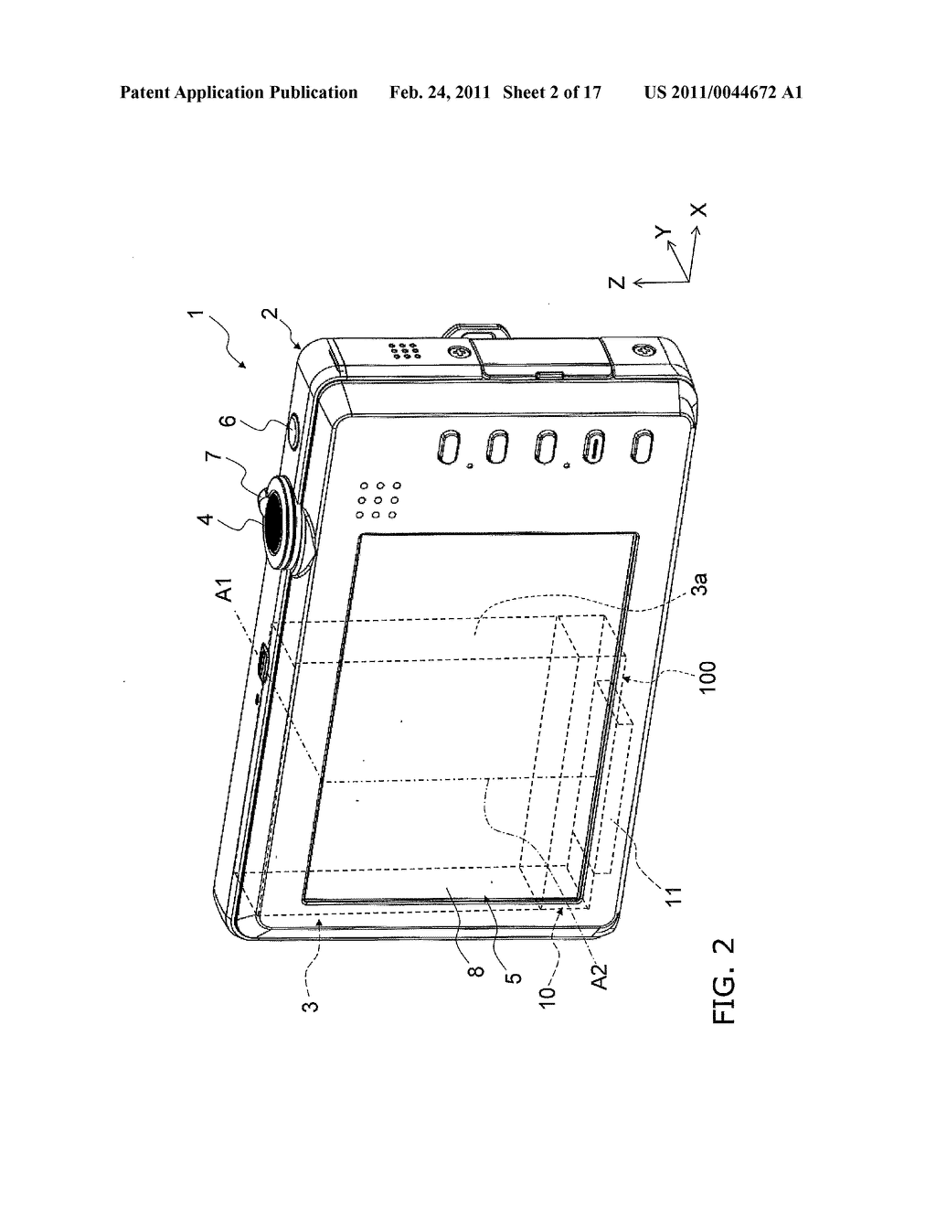 OPTICAL ELEMENT DRIVING DEVICE AND IMAGING DEVICE - diagram, schematic, and image 03